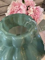 Stiklinė žalia vaza - Image 4